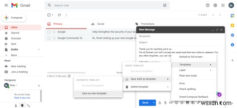 Gmail 템플릿과 필터로 스팸 이메일 효과적으로 관리하는 방법