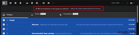 Gmail에서 모든 이메일 한 번에 삭제하는 방법