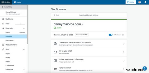 기존 워드프레스 사이트에 Google Workspace 이메일을 연결하는 방법