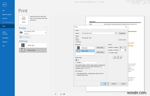 어디서나 이메일을 인쇄하는 방법: Gmail부터 Outlook, 모바일까지 완벽 가이드