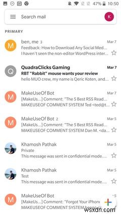 새로운 모바일 Gmail 완벽 마스터를 위한 10가지 필수 팁