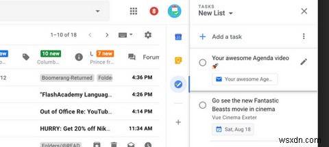 새롭게 단장한 Google Tasks, 할 일 목록 관리가 이렇게 쉬워졌다