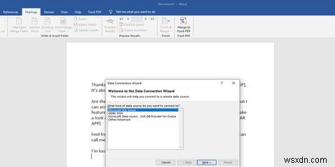 Microsoft Word에서 편지 병합(Mail Merge) 하는 방법 – 엑셀 데이터로 대량 이메일 개인화하기