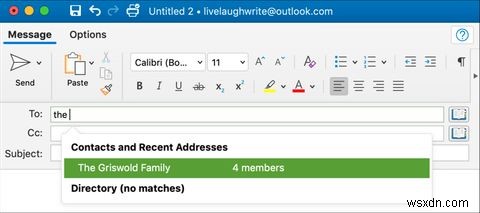Outlook에서 이메일 그룹·메일 그룹 만드는 방법 (Windows & Mac)