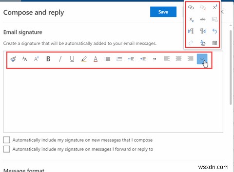 Microsoft Office 365 Outlook 웹앱에서 이메일 서명 추가하는 방법 (단계별 가이드)