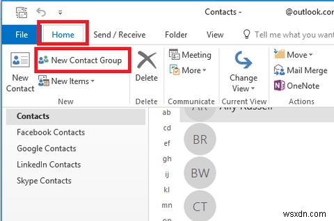 Outlook 메일 그룹으로 여러 수신자에게 이메일 한 번에 보내는 방법