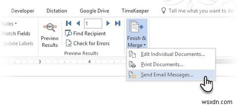Outlook 메일 병합(Mail Merge)으로 개인화된 대량 이메일 몇 분 만에 보내기