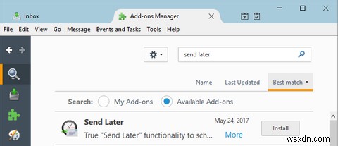 모질라 썬더버드(Mozilla Thunderbird)로 자동 응답·예약 이메일 설정하는 완벽 가이드