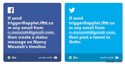 이메일 한 통으로 트위터와 페이스북에 동시에 게시하는 IFTTT 활용법