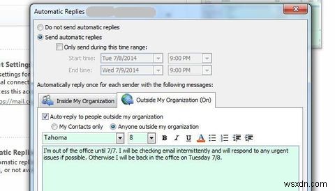 Outlook 부재중 자동 답장 설정 방법 – 휴가 중에도 이메일 걱정 없이