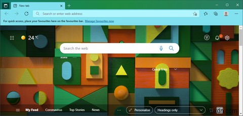 브라우저 분위기를 완전히 바꿔줄 Microsoft Edge 테마 13선