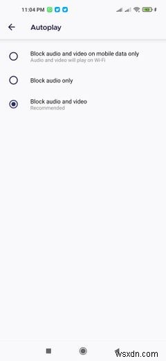 파이어폭스(Firefox)에서 자동 재생 차단 또는 허용하는 방법