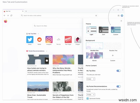 지금 바로 새로운 Firefox Proton 디자인을 미리 활성화하는 방법
