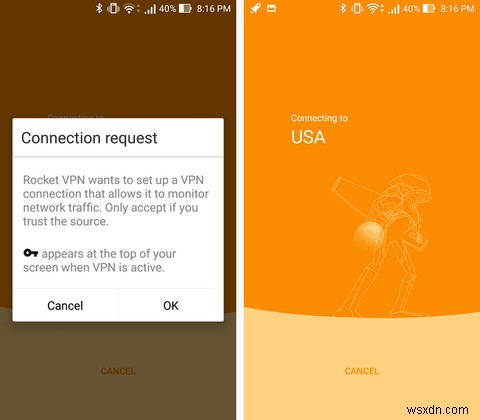 안드로이드 최고의 VPN 앱은 무엇일까? Rocket VPN 직접 테스트해봤습니다