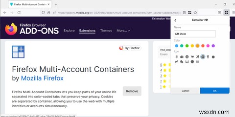 Firefox 멀티 계정 컨테이너 사용법 – 브라우징 활동 분리부터 탭 관리까지