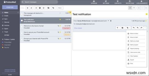 프로톤메일(ProtonMail): 필수 이메일 보안과 원하는 기능을 모두 갖춘 서비스