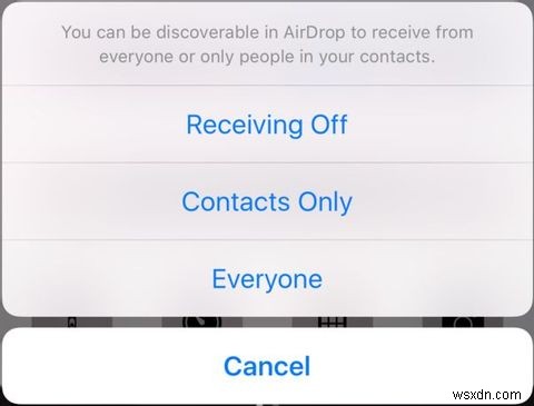 대중교통에서 날벼락 같은 음란 사진? AirDrop 설정으로  블루재킹  막는 법