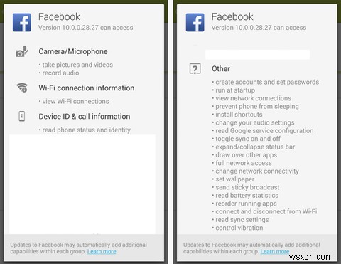 침입적 권한 없는 페이스북 이용법: 안드로이드용  Tinfoil for Facebook  완벽 가이드