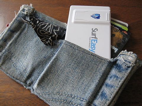 서피이지 프라이빗 브라우저 리뷰: 지갑에 들어가는 카드형 USB VPN 브라우저 [경품]