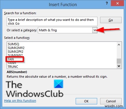 엑셀 TAN 함수 사용법 – 탄젠트 값 계산하는 방법