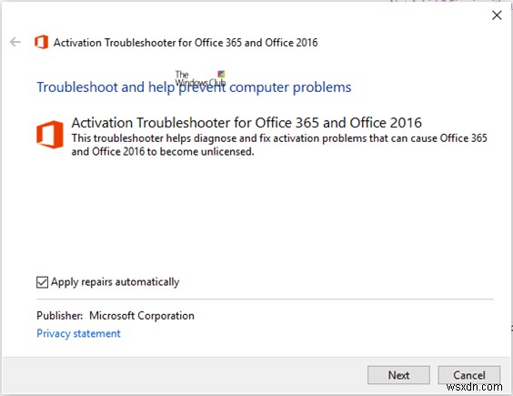 Microsoft Office 정품 인증 오류 0x8007001D 해결 방법