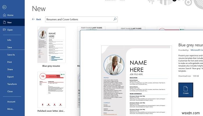 마이크로소프트 워드(MS Word)에서 이력서·CV 만드는 방법 완벽 가이드