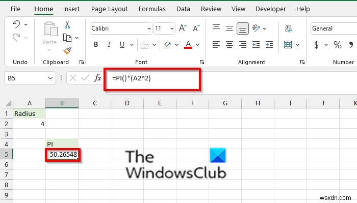 엑셀(Excel) PI 함수 사용법 – 원주율 π 값을 손쉽게 계산하는 방법