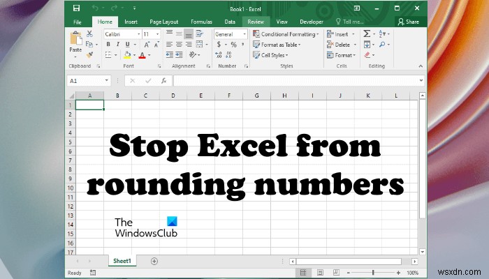 엑셀(Excel)에서 숫자 자동 반올림 막는 방법 완벽 가이드