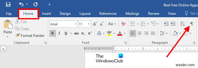 Microsoft Word에서 특정 페이지에만 머리글과 바닥글 삽입하는 방법
