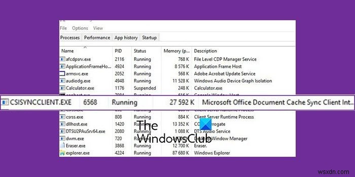 Windows 11/10의 CSISYNCCLIENT.EXE 프로세스란 무엇일까? 정체와 해결 방법 총정리