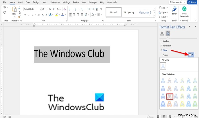 마이크로소프트 워드(MS Word)에서 글꼴을 흐리게 만드는 방법
