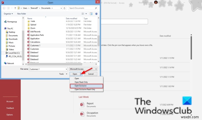 Microsoft Access 데이터베이스에 암호를 설정하고 해제하는 방법