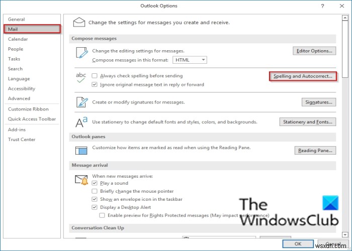 Office 365 앱에서 맞춤법 검사 비활성화하는 방법