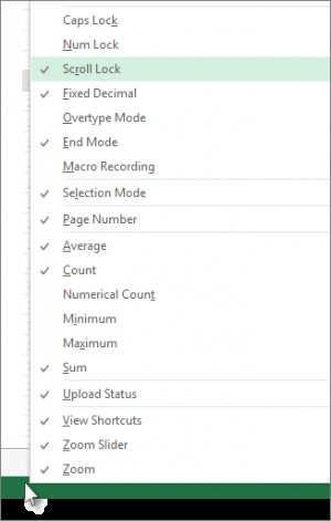 엑셀(Microsoft Excel)에서 방향키(화살표 키)가 작동하지 않을 때 해결 방법