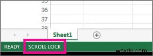 엑셀(Microsoft Excel)에서 방향키(화살표 키)가 작동하지 않을 때 해결 방법
