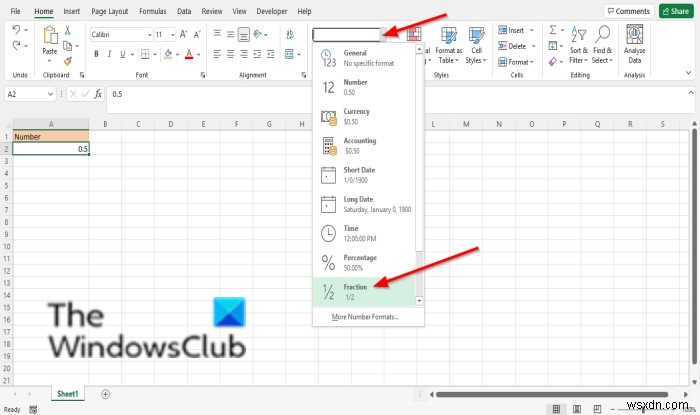엑셀(Excel)에서 숫자를 분수 형태로 표시하는 3가지 방법