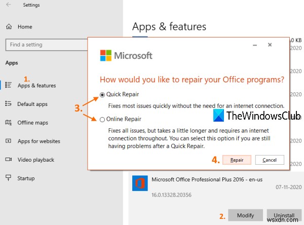 Outlook 폴더 집합을 열 수 없습니다 오류 완벽 해결 가이드