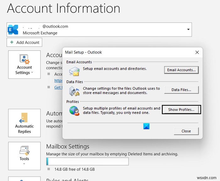Outlook 폴더 집합을 열 수 없습니다 오류 완벽 해결 가이드