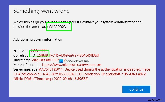Microsoft Teams 오류 CAA20003·CAA2000C 완벽 해결 가이드
