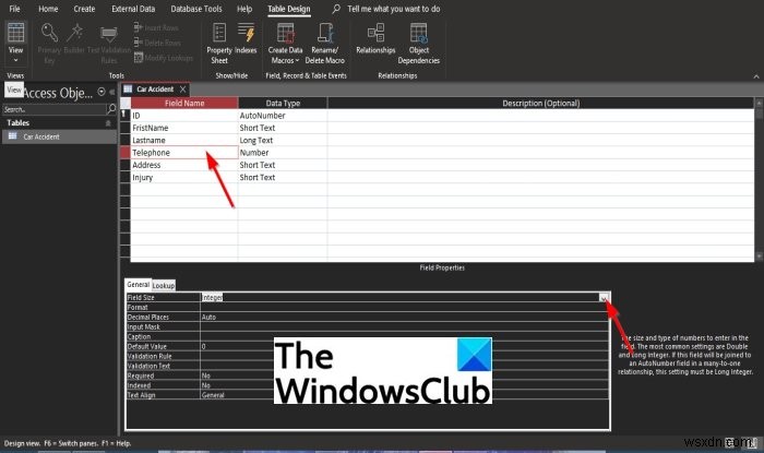 Microsoft Access에서 필드 크기 변경하는 방법 완벽 가이드
