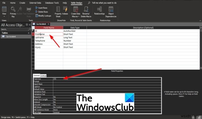 Microsoft Access에서 필드 크기 변경하는 방법 완벽 가이드