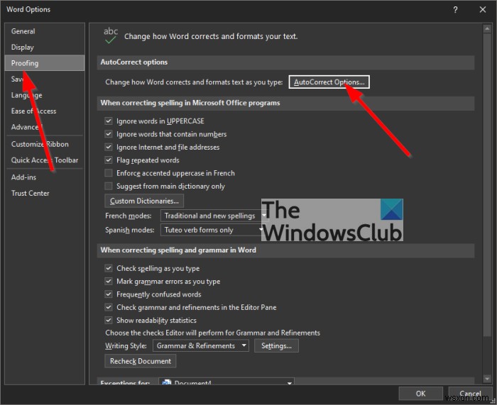 Microsoft Word에서 수평선이 자동으로 생성되지 않도록 설정하는 방법