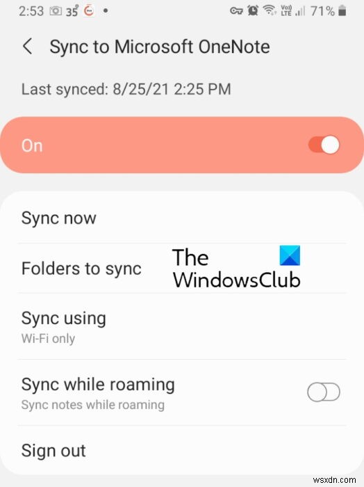 삼성 노트(Samsung Notes)를 Microsoft OneNote와 동기화하는 방법