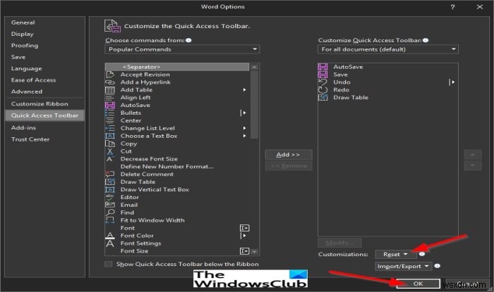 MS Office 빠른 실행 도구 모음(QAT) 사용자 지정하는 방법 총정리