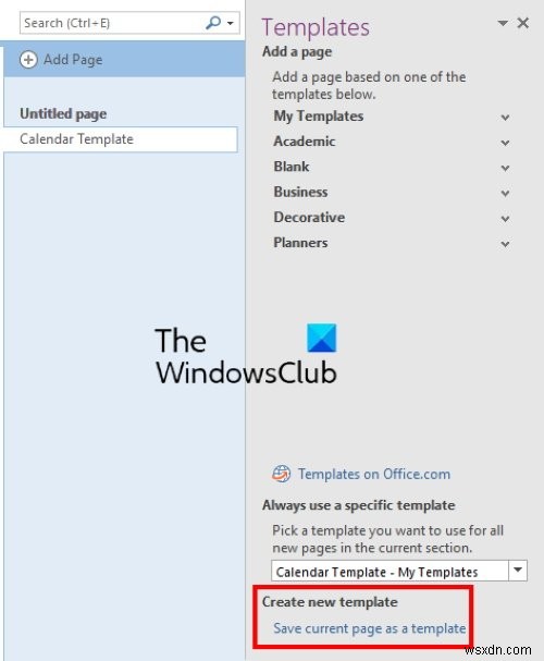OneNote 캘린더 템플릿 만드는 방법, 초보자도 따라 하는 단계별 가이드