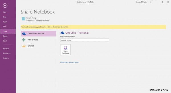 OneNote 노트북을 OneDrive에 동기화하는 방법 – 활성화 및 비활성화 완벽 가이드