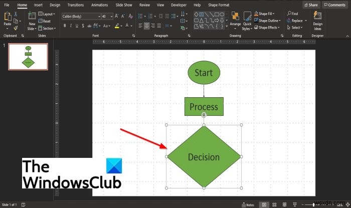 파워포인트(PowerPoint)에서 순서도 만드는 방법