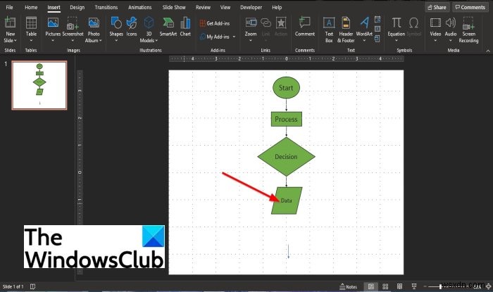 파워포인트(PowerPoint)에서 순서도 만드는 방법