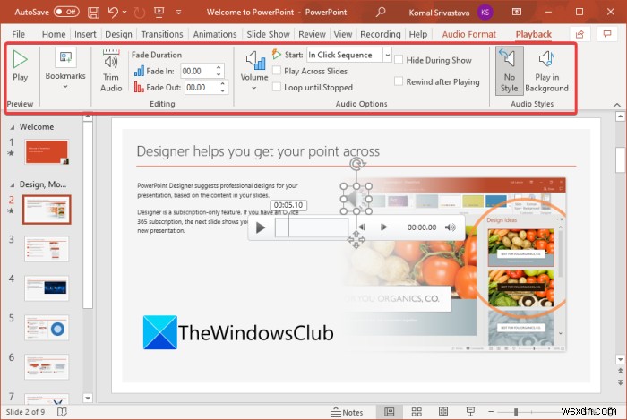Windows 11/10에서 음성 내레이션이 포함된 비디오 프레젠테이션 만드는 방법
