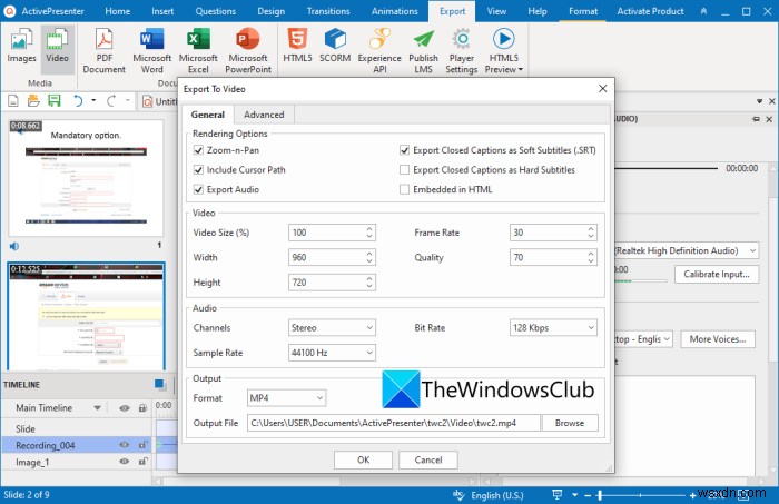 Windows 11/10에서 음성 내레이션이 포함된 비디오 프레젠테이션 만드는 방법